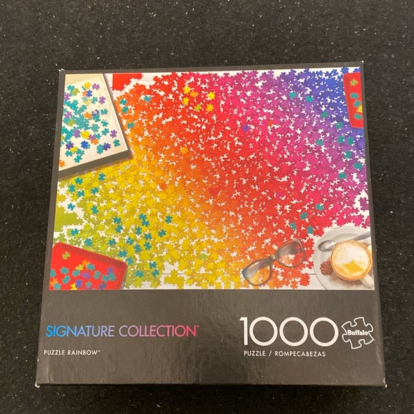 Puzzle Rainbow 1,000 Piece Jigsaw Puzzle - Picture 1 of 6